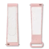 MoonSwatch Açık Pembe/Beyaz Kauçuk