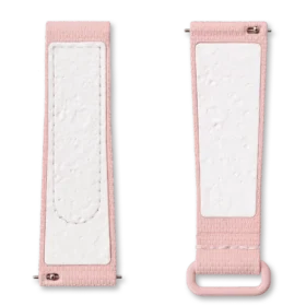 MoonSwatch Açık Pembe/Beyaz Kauçuk