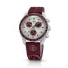 MoonSwatch Bordo/Açık Gri Kauçuk