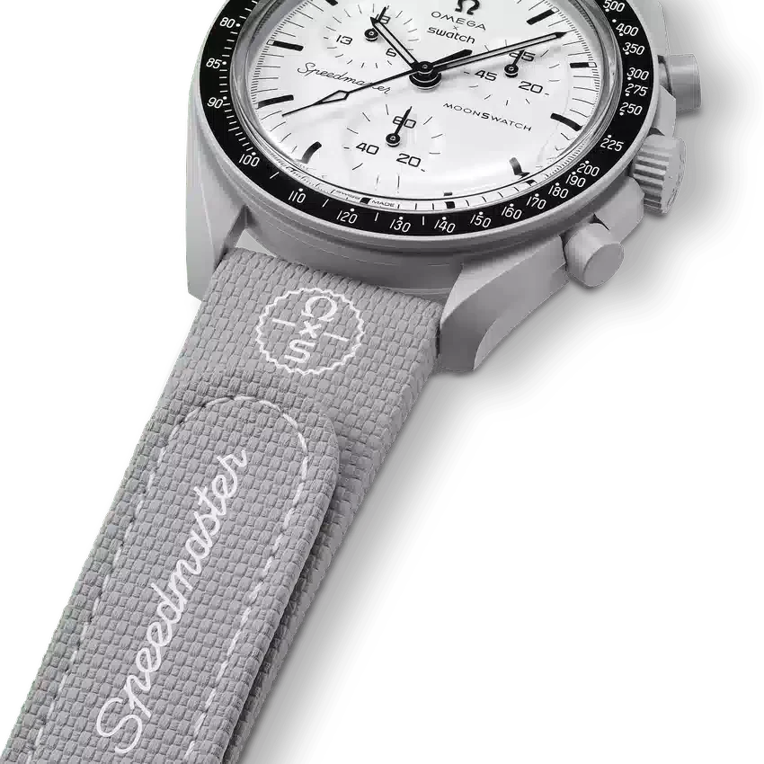 MoonSwatch Gri/Gri Kauçuk