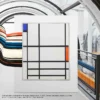 Piet Mondrian'dan Kırmızı, Mavi ve Beyaz