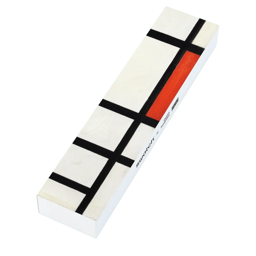 Piet Mondrian'dan Kırmızı, Mavi ve Beyaz