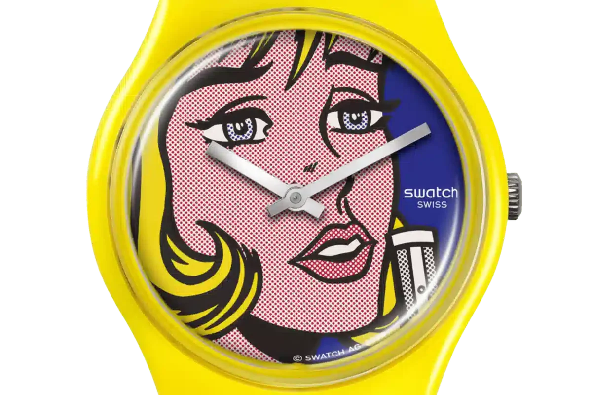 Roy Lichtenstein'ın "Reverie" adlı eseri, Saatler
