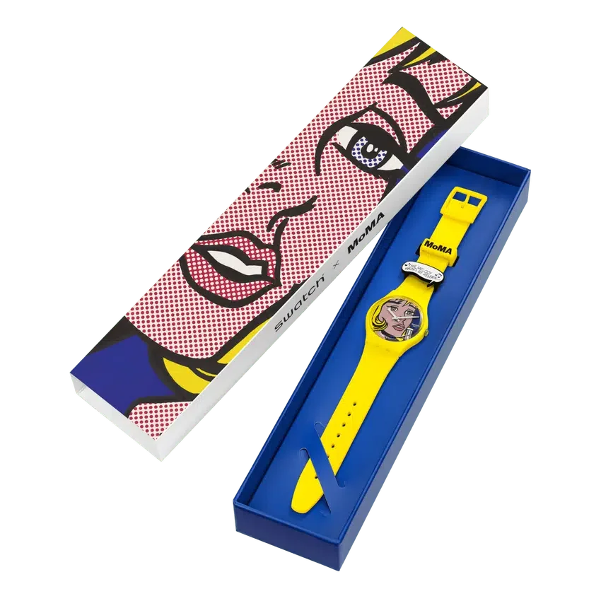 Roy Lichtenstein'ın "Reverie" adlı eseri, Saatler