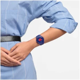 Swatch'tan Heart in Blue