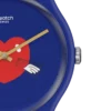 Swatch'tan Heart in Blue