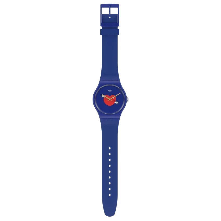 Swatch'tan Heart in Blue