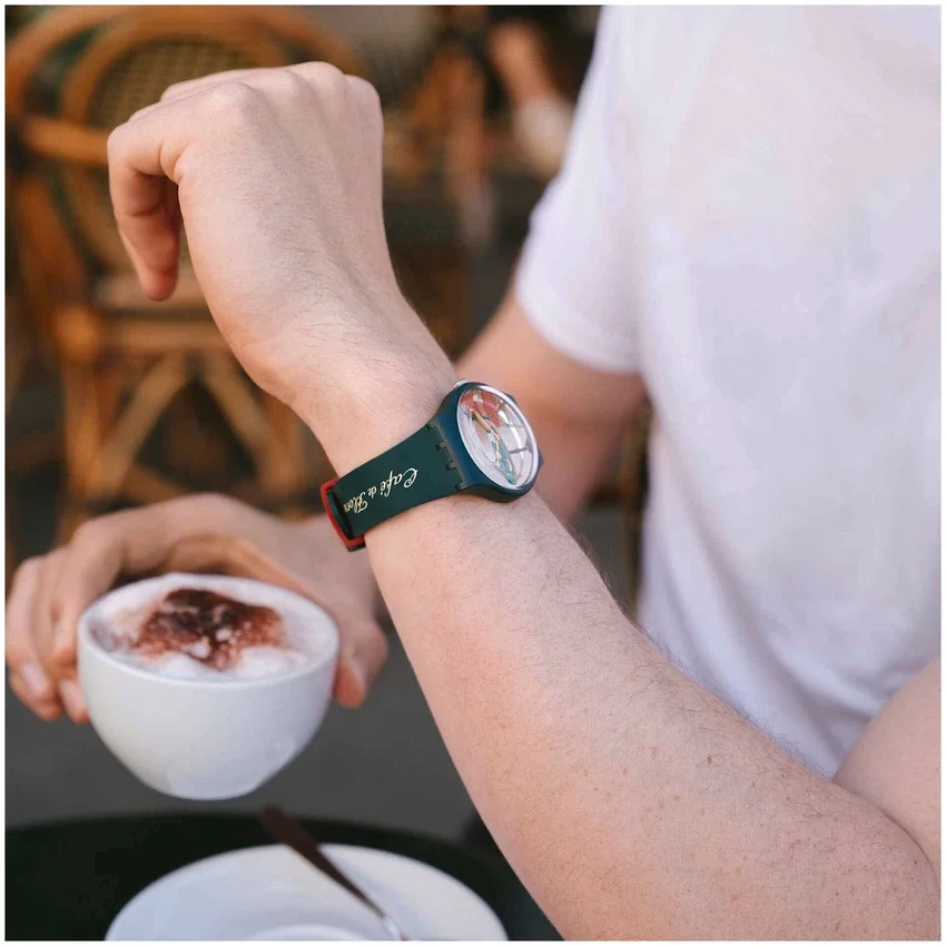 Swatch X Café De Flore for Not in Paris